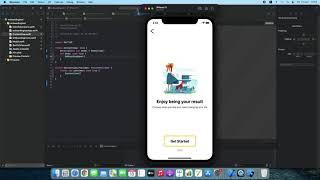 SwiftUI 3.0 App Walkthrough Screens - Onboarding Screen With Animations