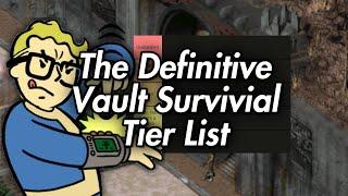 The Fallout Vault Survival Tier List