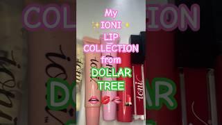  #dollartreemakeup #affordablemakeup #cheapmakeup #dollarstoremakeup #ioni #lips #lipproducts