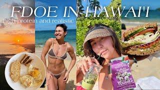 FULL DAY OF HIGH PROTEIN EATS IN HAWAI'I | Wellness Retreat?! | Hiking Koko Head | Daily Vlog