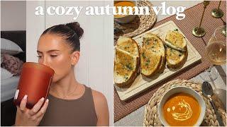 a cozy autumn day! decorating, home shopping & homemade tomato soup | Hannah Renee