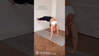 Flexibility challenge ️ @yogawithjoanna  #yoga #flexibility #shorts #handstand #backbends