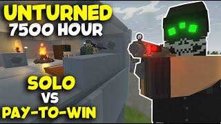 How A 7,500 Hour Solo Dominates The Most Pay-To-Win Server on Unturned (Russia PvP)