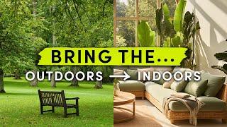 Bringing The Outdoors, Indoors, With Biophilic Design | A Style is Born w/ @KazRowe