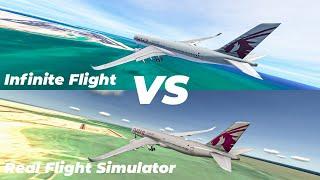 Infinite Flight VS Real Flight Simulator | Which one is better?