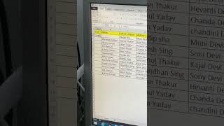Serial number auto update in MS Excel #bdscomputer #tutorial #excel #shortvideo #viral