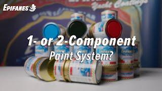 Painting your Boat with a One- or Two Component Paint System