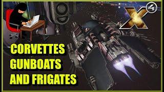 X4 Foundations: Corvettes, Gunboats, and Frigates Guide