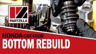 Honda CRF450 Bottom End Rebuild | 2005 Honda CRF450-R Engine Rebuild Part 4 | Partzilla.com
