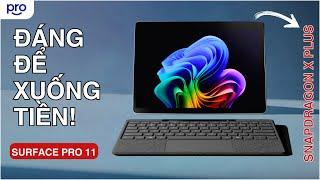 Surface Pro 11: Mạnh, Mát, Pin Trâu Chưa Từng Thấy!