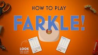 How to play FARKLE -  Quick, Social, and Strategic Dice Fun