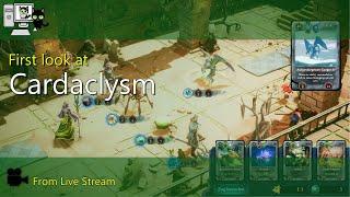 First look at the deckbuilding/RPG game Cardaclysm