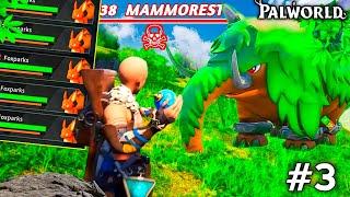 Capturing The *LEGENDARY MAMMOREST* With Noob Pokemons | Palworld