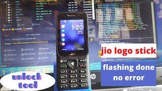 Jio phone f320b flashing unlock tool | flashing error solution |  hang on logo