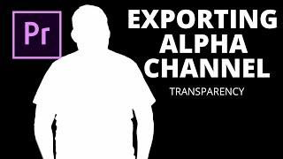 How To Export Using Alpha Channel In Adobe Premiere Pro | MarioTech