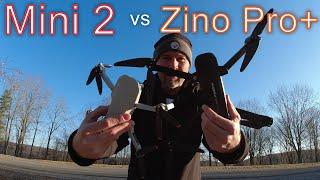 DJI Mini 2 vs Hubsan Zino Pro+(Plus)