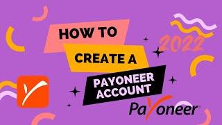 How to create a payoneer account step by step| South Africa 2022