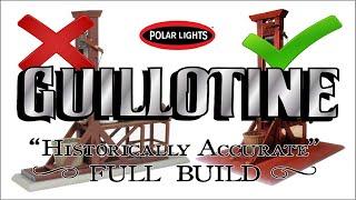 Guillotine Plastic Kit - Full Build - Aurora/Polar Lights Chamber of Horrors model - Antoinette