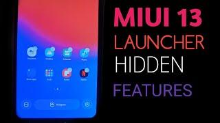 ACTIVATE These HIDDEN SETTINGS on MIUI 13 LAUNCHER