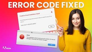 Creative Cloud Error Codes: How to Solve Them