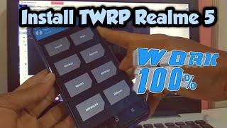 Install TWRP Realme 5 work 100%
