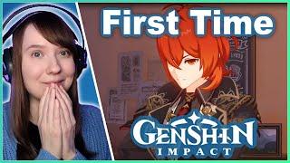 MEETING DILUC! - FIRST PLAYTHROUGH | Genshin Impact PS5 Gameplay | Part 4