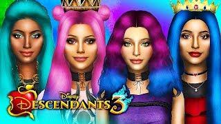 DESCENDANTS 3 - Sims 4 Create a Sim | Disney's Descendants