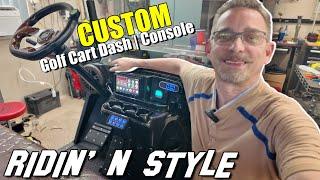 Make Your Golf Cart CUSTOM | Install a Custom Golf Cart Dash/Console | INSTALL VIDEO