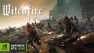 WITCHFIRE New Gameplay Update 0.2 | Unique SOULSLIKE Shooter in Unreal Engine RTX 4090 4K