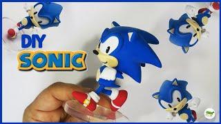 Making sonic/ clay tutorial /air dry clay