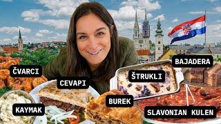 Tasting Croatian classics on a food tour of Zagreb. 