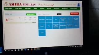 Open Sales Module in Admire POS (Malaysian Restaurant Point of sales System)