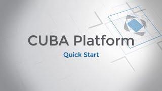 CUBA Studio 14 Quick Start IT