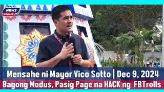 Live: Mayor Vico Sotto Mensahe | Awarding Ceremony | Dec. 9, 2024 | Pasig News Update