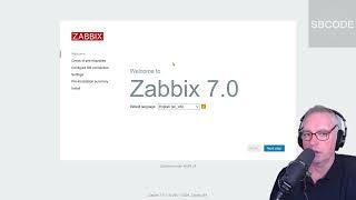 Log in and Configure Zabbix Server Front End : Zabbix 7 LTS