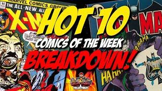 No Silver Age Comics Make the List  |  Hot 10 Comics of the Week Breakdown