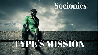 What is social mission of socionic type