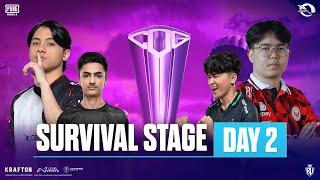 [EN] PUBG MOBILE RUTHLESS COG 6 SURVIVAL STAGE- DAY 2 FT #BTR  #AE #DX #4T #I8 # #FAZE #RRQ #VD #FLC