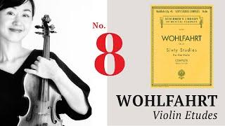 Wohlfahrt Violin Etude No 8, Ning Wu, Allegro Academy of Music, Australia