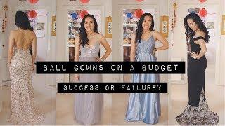 trying on affordable prom dresses -  success or failure || Mei-Ying Chow