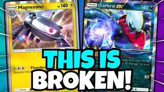 This UNDEFEATED Darkrai EX, Magnezone Deck Is INSANELY STRONG!!! [Pokemon TCG Pocket]