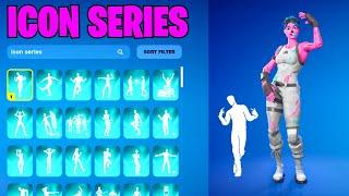 All *NEW* Fortnite Icon Series Dance & Emotes!