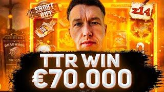 TTR HUGE WIN €75 660. BIG WIN IN CASINO