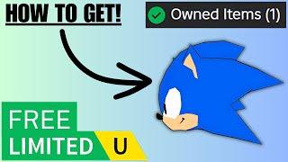 [SUCCESS] Free Classic Sonic Mask Head UGC Limited (100 Stock)