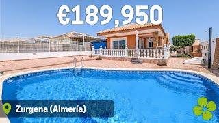 RESERVED! - HOUSE TOUR SPAIN | Villa in Zurgena @ €189,950 - ref. 02410