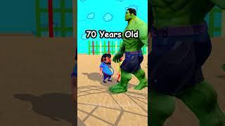 Tallness Evolution - Hulk from 4 to 999 years with Motu Patlu - #animation