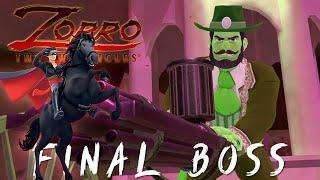 Zorro The Chronicles - FINAL BOSS FIGHT + ENDING Gameplay