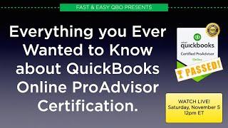 2023 QuickBooks Online ProAdvisor Certification: Everything You Ever Wanted to Know (& How to Pass!)