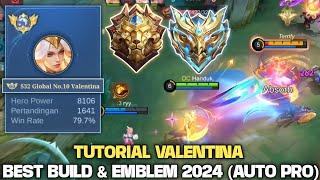 TUTORIAL VALENTINA BUAT PEMULA!! WAJIB NONTON VIDEO INI BIAR KAMU BISA (ALL TIER)!! - MOBILE LEGENDS