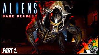 Prologue & Dead Hills | Aliens - Dark Descent 100% Walkthrough Part 1. (No Commentary)